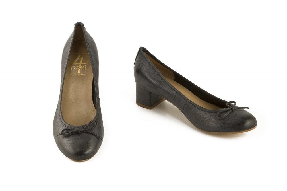moda in pelle ballerina shoes