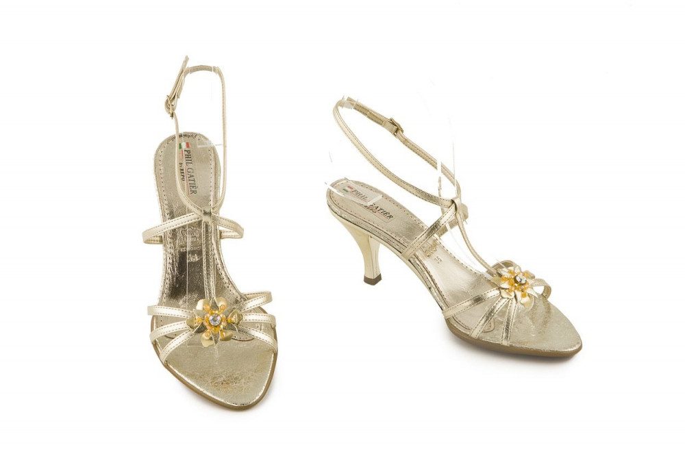 Sandalo Con Tacco Medio Phil Gatier