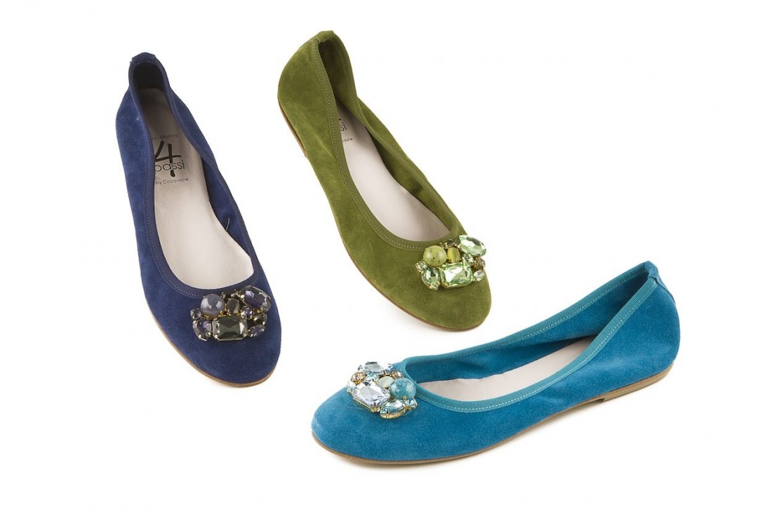 jeweled flat shoes